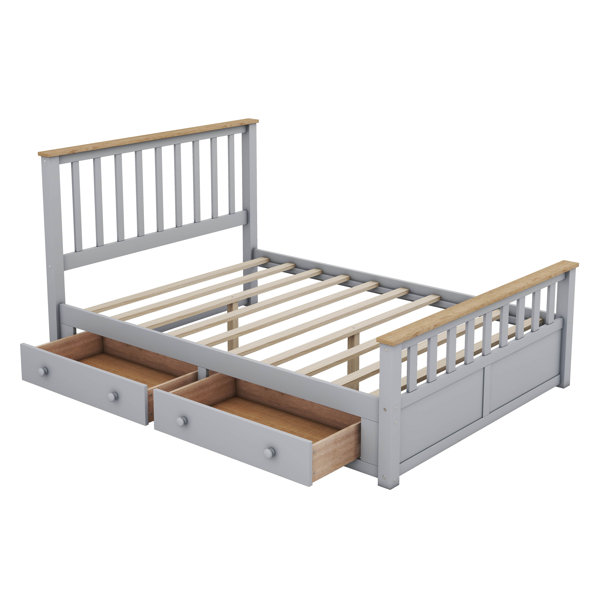 Red Barrel Studio® Bladenboro Platform Bed with Storage Chest 3Pieces